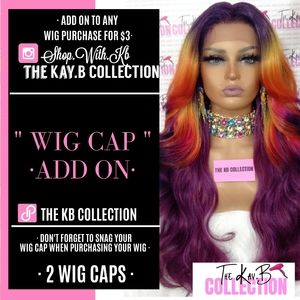 2 WIG CAPS